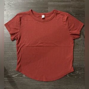 Old Navy Brick Red Short Sleeve Tee